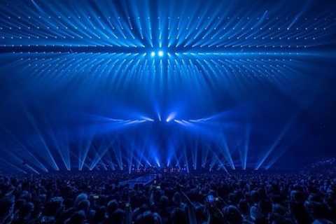 Indochine play the Stade Pierre-Mauroy in Lille