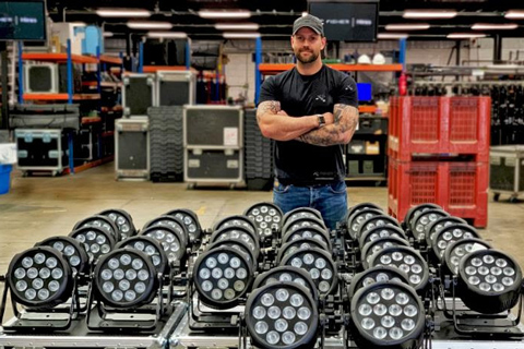 Fisher Hires required a cost-effective LED par that would match its high-end inventory
