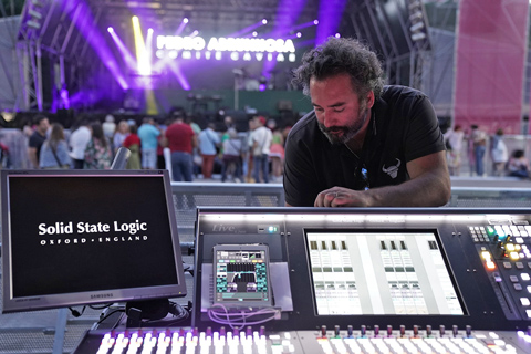 FOH engineer Joao Bessa relies on an SSL L200