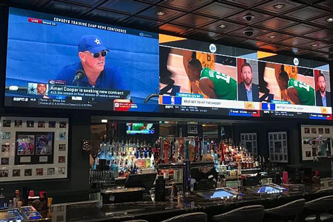 NanoLumens was contracted to design and deliver an ultra-wide LED videowall