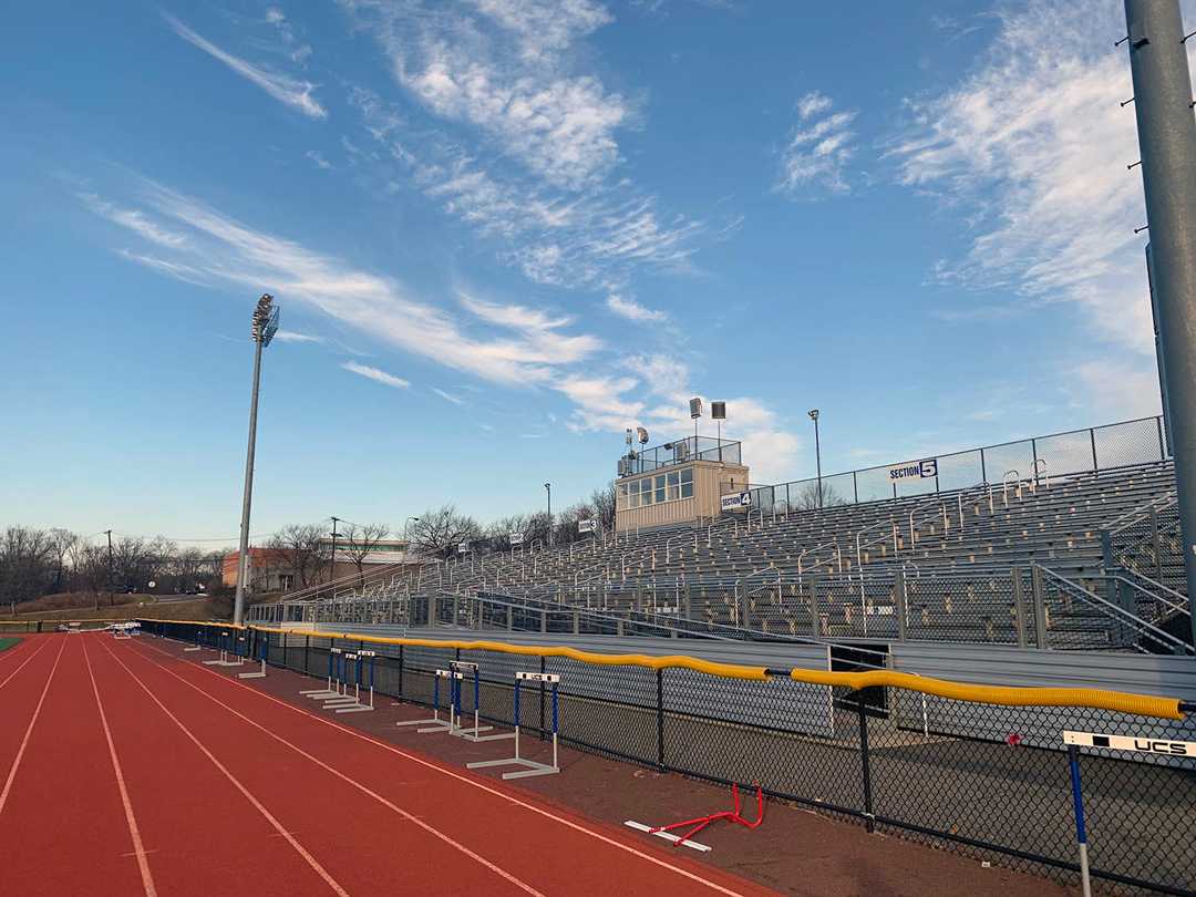 The newly-installed Danley speakers are fully weatherised