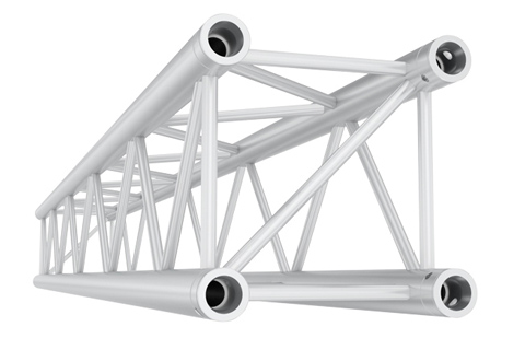 The truss is designed for medium-duty structural requirements