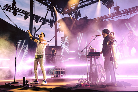 Lighting design is by Jeremy Lechterman and his team at FragmentNine