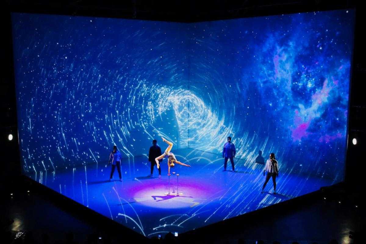 Image Caption: Hippotizer drove the media for the ‘product experience’