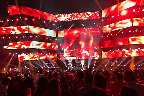 JMT was responsible for all media servers, programming and content creation for Premios Tu Música Urbano