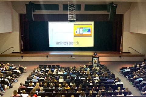 A Community IV6 Modular Vertical Array system was specified for the performing arts theatre