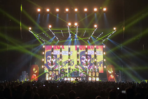 A matching pair of Avolites Arenas were the choice of lighting director and designer, Jon Eddy