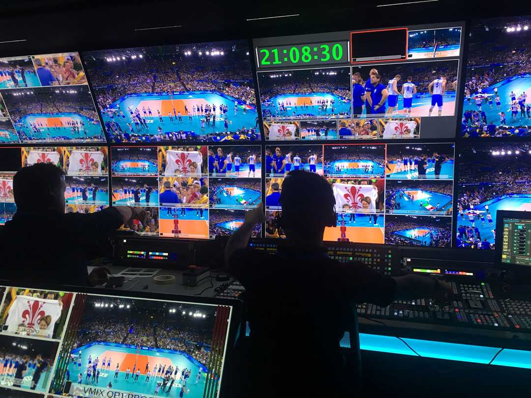 Global Production deployed its OB-8 truck to cover the tournament