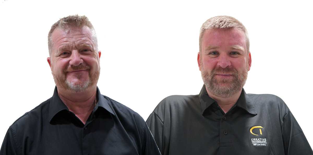 Lee Forde (left) and Rob Turner (right)