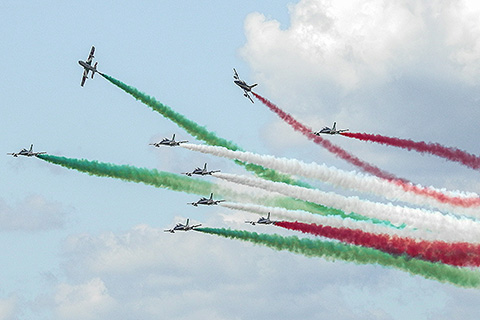 The annual Slovak International Air Fest