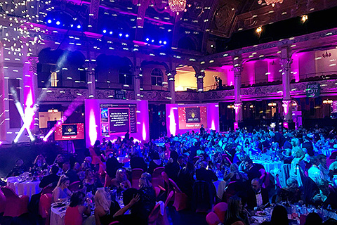 The Empress Ballroom provides an elegant setting for events