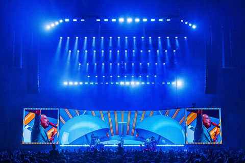 Two Door Cinema Club - back on the road (photo: Joe Okpako)