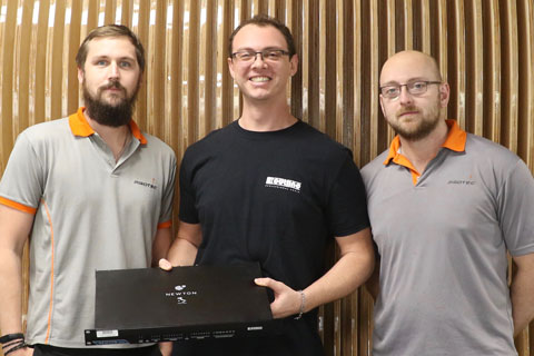 Tim Allison, Luca Gianni and Chris McAleese