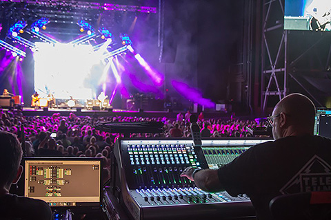 Jim Yakabuski used an SSL Live L550 to produce a signature analogue sound