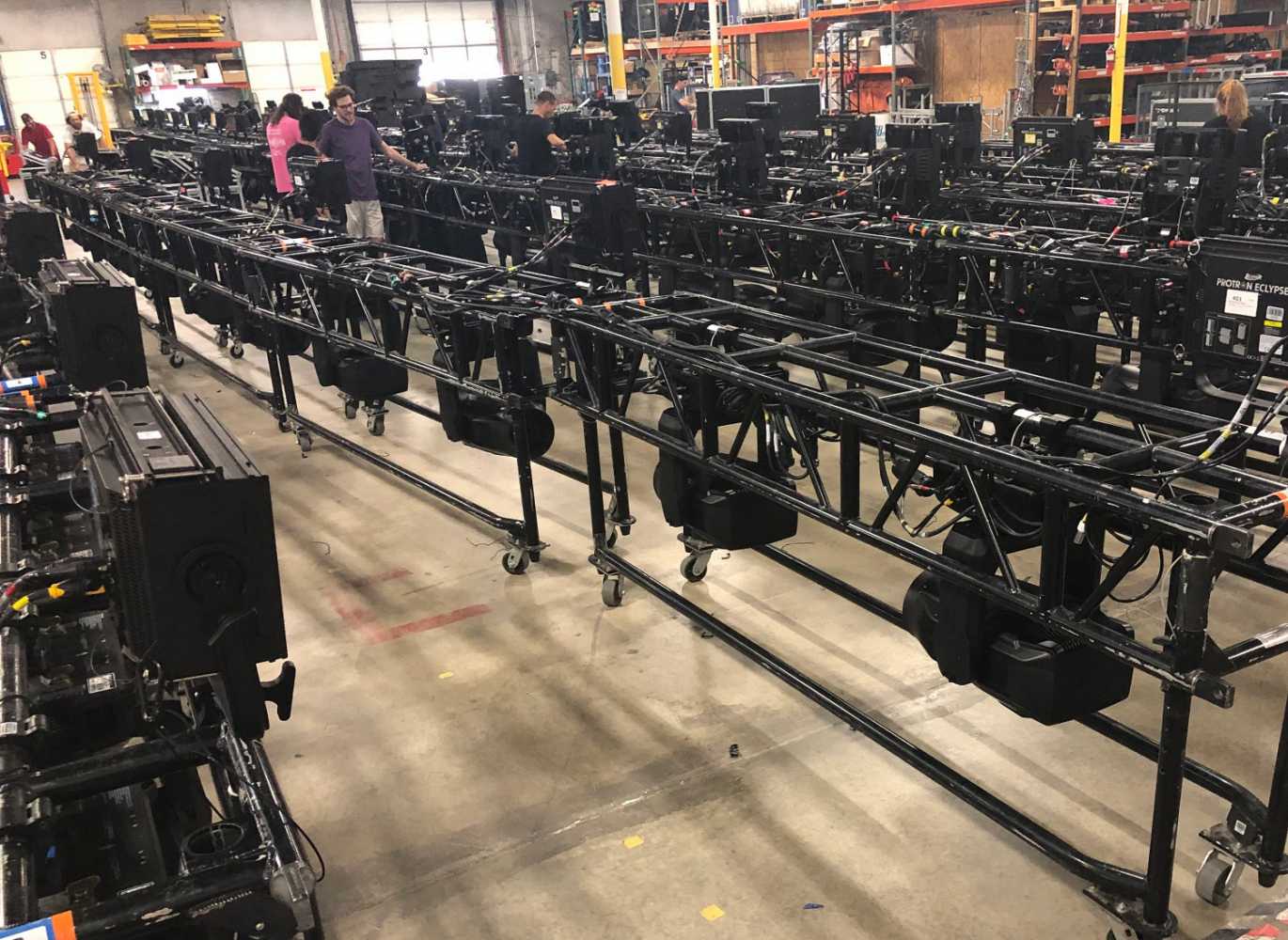 Brown Note immediately sent the new IP-rated lights out on a three-week festival run in Louisville