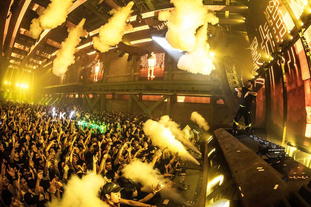 The main hall can host 2,000 people for a standard club night