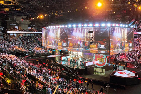 TSL supplied more than 1,000 fixtures for the event