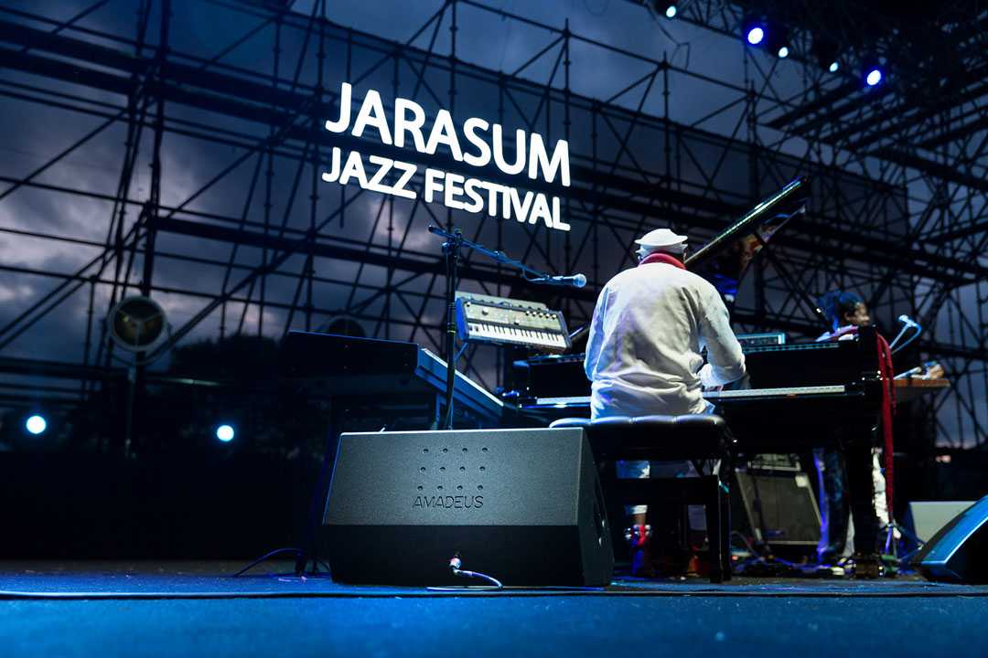 Bespoke stage monitors from Amadeus were deployed