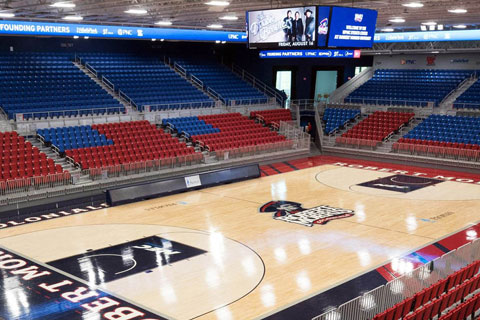 RMU raised private funds to construct the new UPMC Events Centre