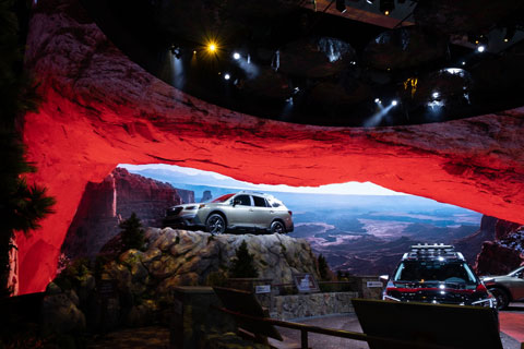 Some 96 Fuze Wash 575 units were used for the launch of the 2020 Subaru Outback