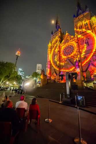 Lights of Christmas returned to St Mary’s Cathedral