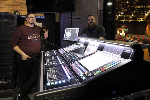 Estian Els and Kyle Robson