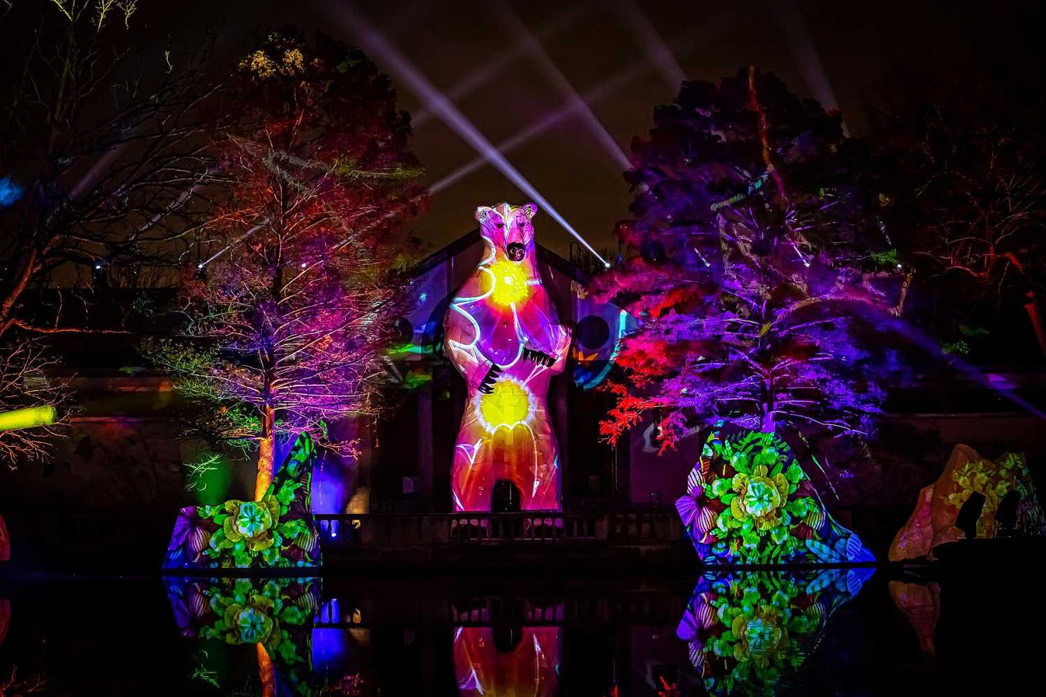 The show starred a 35ft tall polar bear sculpture named Polaris (photo: Christopher Ash)