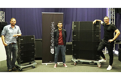 Simon Rains Sonos Libra chief engineer, Manuele Poli and Alfonso Martin Rodriguez