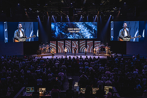 Opened in 2019, the new building serves as Summit Church’s broadcast centre