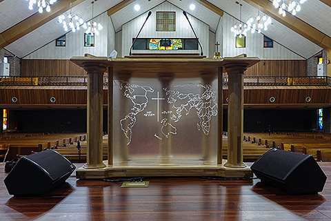Chang Sin Church main room