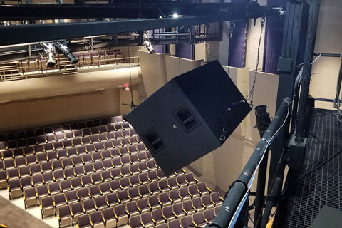 Adams Production Services designed and installed a Danley Sound Labs system
