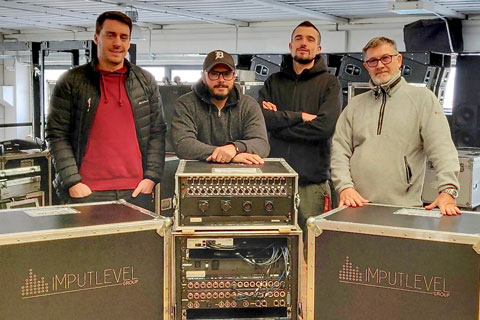 Leonardo Colautti, Nicola Mazzotti Pugliese, Gianluca Turrin and Paolo Boscolo