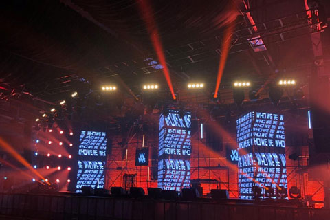 Hippotizer media servers drove the visuals for Spotify Presents: Who We Be Live 2019