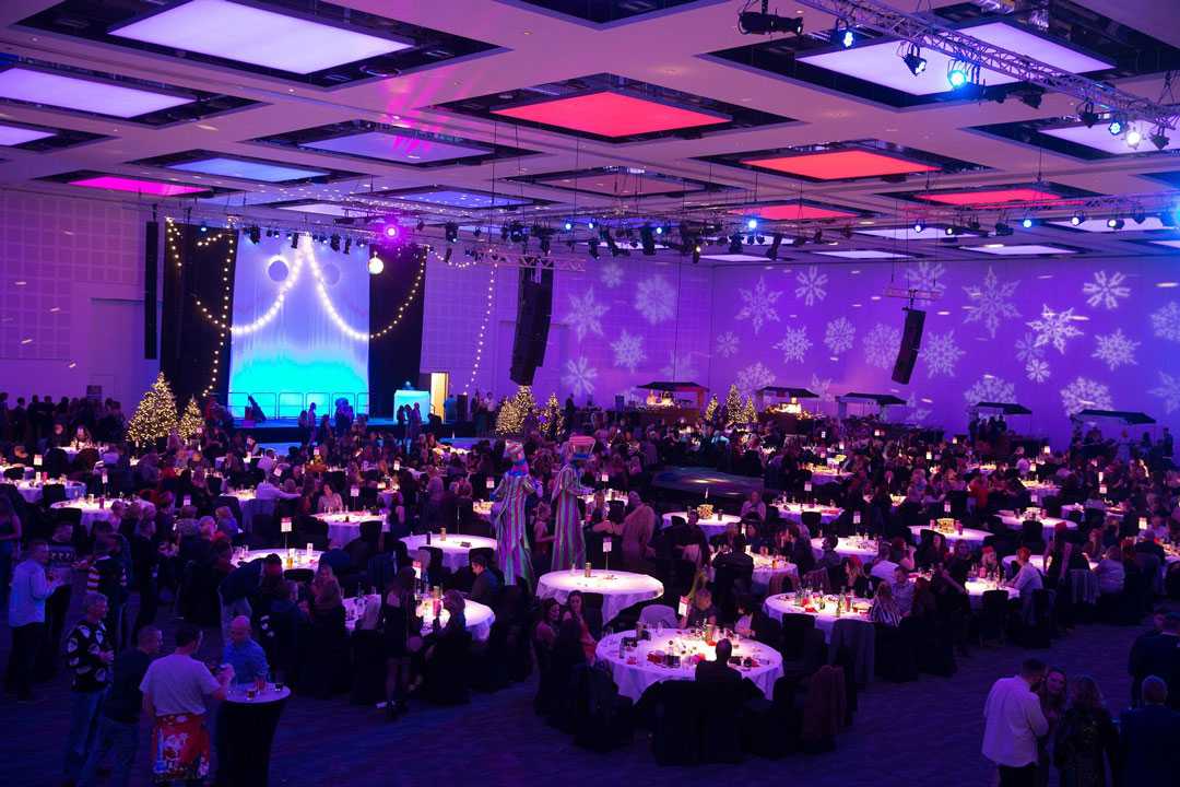 The main hall threw up many challenges