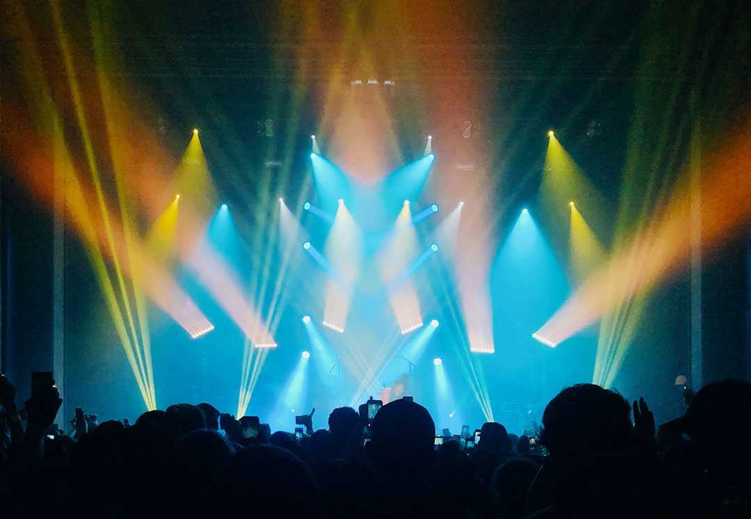 The lighting design was created to have the most impact in small venues (photo: Andre Dionne)