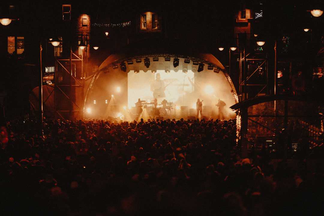 The Waverley Stage at Edinburgh Hogmanay