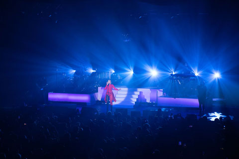 Adlib supplied a lighting and audio control package for the European leg (photo: Tom Edwards)