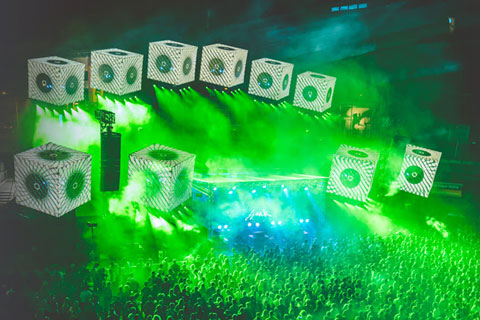 The Electro Magnetic Festival celebrated two nights at Völklinger Ironworks