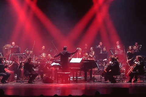 The Legend of Morricone tour is lit by a richly textured Patrick lavarone design