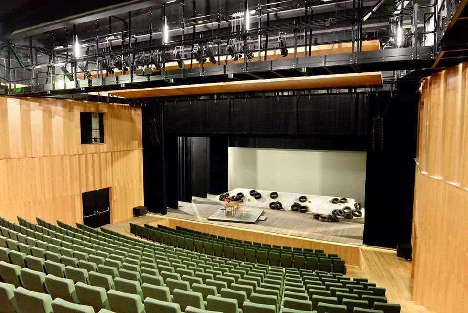 The recently opened Leietheater in Deinze town centre