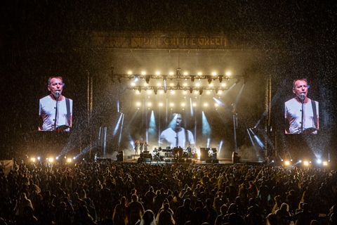 Cold Chisel’s 2020 tour wrapped in the rain at Sirromet Winery (photo: Louise stickland)