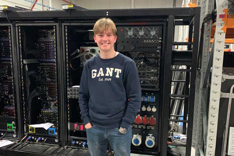 Ethan Wells joined the Brit Row audio crew