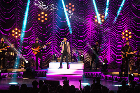 Nathan Carter and band recently completed a 13-date tour of England