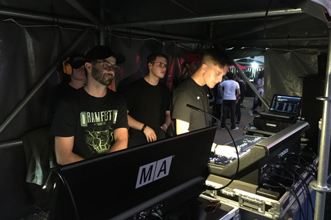 Ethan Benjamin with MA3 at RAMfest