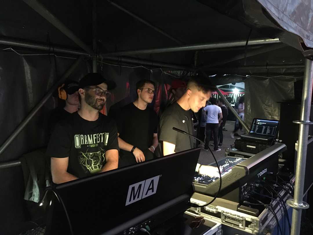 Ethan Benjamin with MA3 at RAMfest