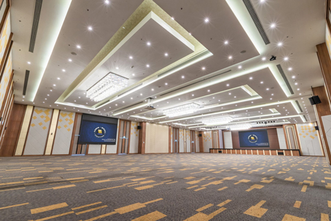 The organisation’s headquarters includes a multi-purpose hall