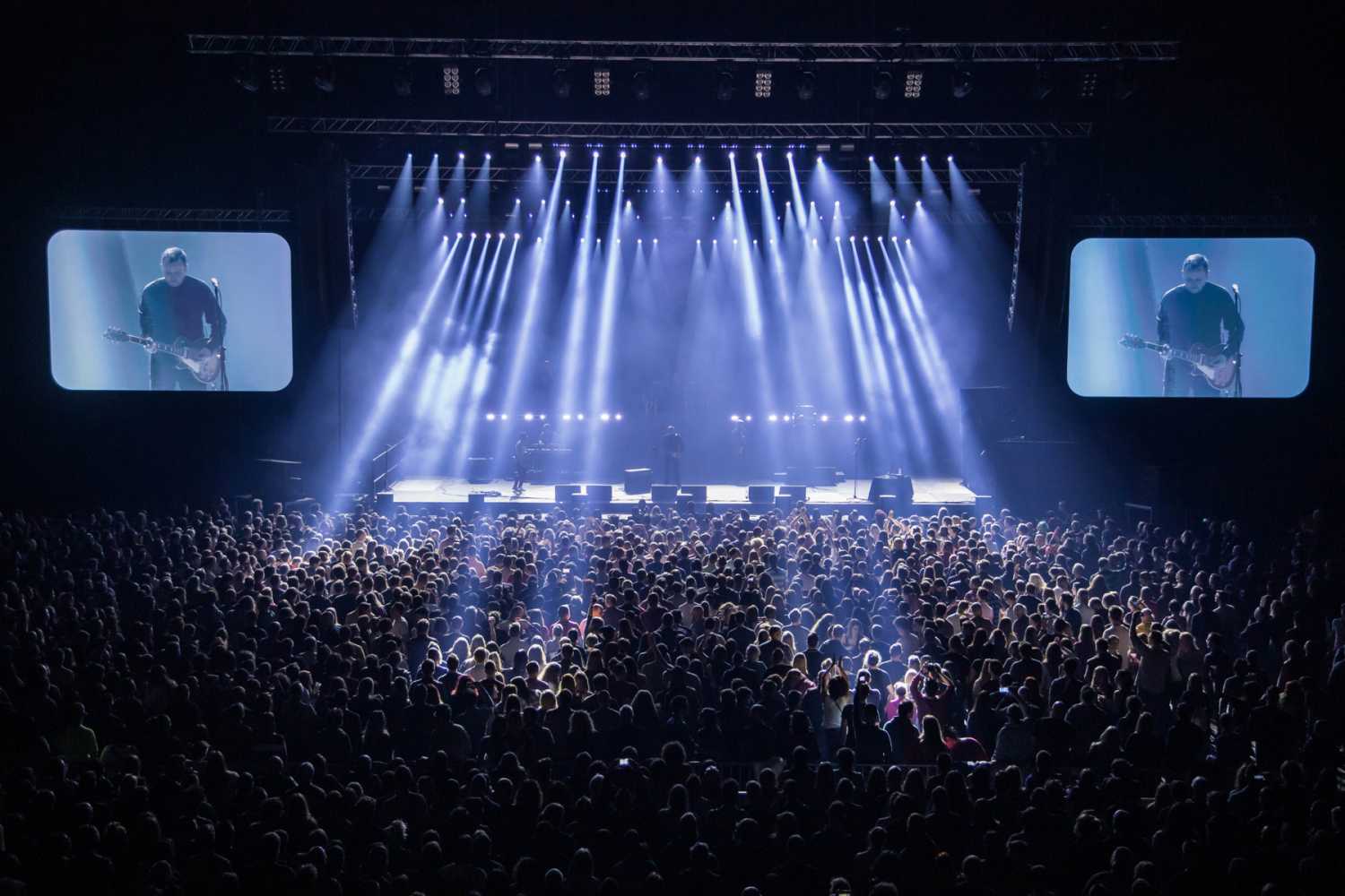 A large complement of Claypaky lighting fixtures helped illuminate the concert