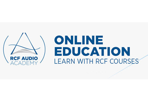 The webinars will be presented by RCF specialists in multiple languages