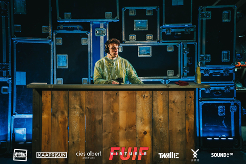 Sound&Co’s warehouse is home to a livestream studio (photo: Cies Albert Media)