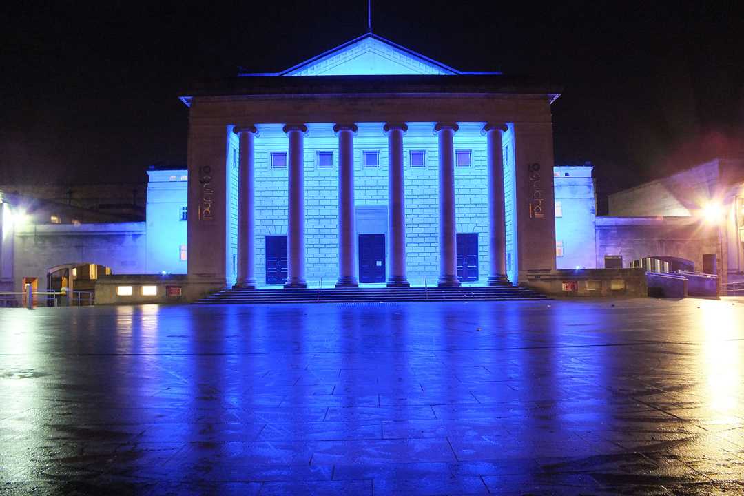 Rhapsody in blue - the O2 Guildhall Southampton